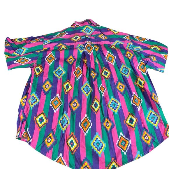 Sudden Impact Women’s Size M Western Shirt, Short Sleeve Button‎ Down - Picture 6 of 10